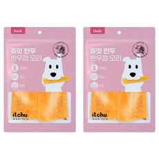 잇츄 강아지 츄잇 만두 한우껌 간식, 오리, 50g, 2개 반려동물용품/강아지 간식 반품 최저가 13,440원