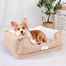 딩동펫 사계절 꿀잠 달걀 방석 쿠션, 베이지, 1개 반려동물용품/고양이 용품 반품 최저가 9,090원