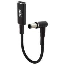 솔탑 C타입 DC 변환 100W 노트북 충전 케이블 15cm x 6.5mm x 3.7mm, 1개, SOLTOP-1704 가전디지털/PC부품 반품 최저가 4,870원