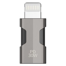 호후 아패30W 8핀 to c 타입 otg 변환젠더, 그레이, 1개, 22mm 가전디지털/휴대폰 액세서리 반품 최저가 5,200원