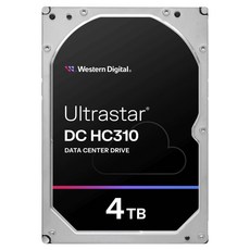 WD Ultrastar HDD, HC310, 4TB 가전디지털/저장장치 반품 최저가 190,920원