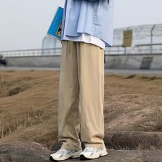 엘쏘 남녀공용 코튼 롱 와이드 치노 면 팬츠 패션의류/잡화/남녀 공용 의류 반품 최저가 12,870원