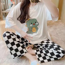 엘쏘 커플용 반팔 긴바지 파자마 세트 패션의류/잡화/속옷/잠옷 반품 최저가 3,870원