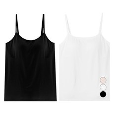 베이스알파에센셜 모달 브라 캐미솔 2p 패션의류/잡화/속옷/잠옷 반품 최저가 7,600원
