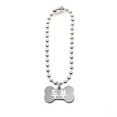 펫츠룩 써지컬 체인 B 반려동물 목걸이 뼈다귀, 실버(두부), 1개 반려동물용품/펫티켓 산책용품 반품 최저가 5,130원