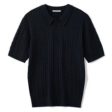 엠엔씨 남성용 케이블 카라넥 반팔니트 MDBT777WS 패션의류/잡화/남성패션 반품 최저가 15,700원