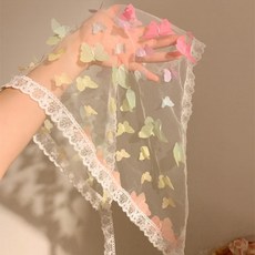 비비뮤아 시스루 스프링 헤어 스카프 SH017 패션의류/잡화/여성패션 반품 최저가 4,660원