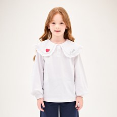 젤리스푼 여아용 러블리 프릴 빅카라 티셔츠 패션의류/잡화/유아동패션 반품 최저가 14,890원