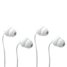 옵션에이 돌출없는 저음강조 커널형 이어폰 3.5mm 2p, 화이트 가전디지털/음향기기 반품 최저가 3,100원