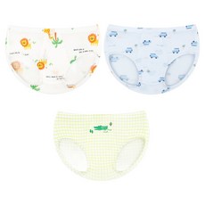 메이키즈 남아용 사파리크로커 모달 삼각 3종 세트 패션의류/잡화/유아동패션 반품 최저가 18,900원