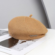엘쏘 시원한 베레모 밀짚 빵모자 패션의류/잡화/여성패션 반품 최저가 9,410원