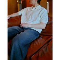 헤지스 남성용 체커보드 조직 카라 면 니트 패션의류/잡화/남성패션 반품 최저가 92,940원