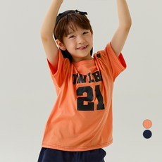 올리반 남아용 캐주얼 스티치 박시 오버핏 티셔츠 패션의류/잡화/유아동패션 반품 최저가 7,420원