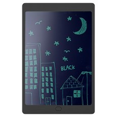 지니큐 메모 낙서장 드로잉 전자노트 30cm, LCD-K1250, 블랙 가전디지털/키보드/마우스 반품 최저가 5,690원