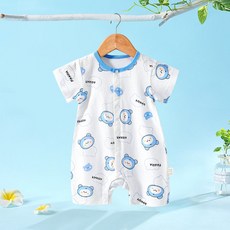 베베니즈 아동용 통기성 귀염패턴 순면 반팔 롬퍼 패션의류/잡화/유아동패션 반품 최저가 12,800원