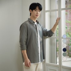 마인드브릿지 남성용 에어쿨 코튼 셔츠 MZWS3121 패션의류/잡화/남녀 공용 의류 반품 최저가 29,900원