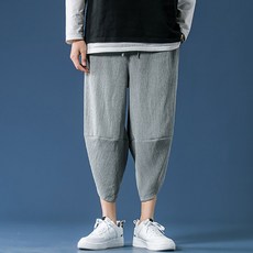 남성용 냉감 통기성 아이스 시어서커 배기 팬츠 PYW027 패션의류/잡화/남성패션 반품 최저가 7,860원