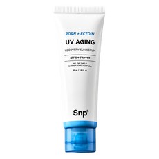 에스엔피 피디알엔 엑토인 UV 에이징 리커버리 선세럼 SPF50+ PA++++, 1개, 50ml 뷰티/선케어/태닝 반품 최저가 22,300원