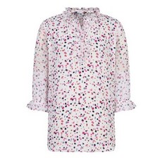 크로커다일레이디 스퀘어도트 패턴 프릴넥 블라우스 CLCMBL124 패션의류/잡화/여성패션 반품 최저가 97,520원