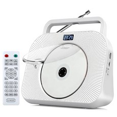 ILWOO 휴대용 무선 CD플레이어7, IW-CP7, 화이트 가전디지털/음향기기 반품 최저가 61,240원