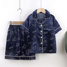 엠케이 아동용 아이스실크 캐릭터 반팔 파자마 상하의 세트 패션의류/잡화/유아동패션 반품 최저가 7,150원