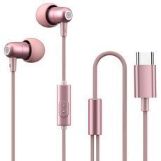 타이디홈 C타입 수면용 러닝용 유선 이어폰, 핑크 가전디지털/음향기기 반품 최저가 3,680원