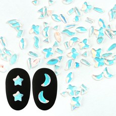 젤로젤로 프리미엄 네일 스톤 150p 세트, 1세트, JCS-06 얼음 스톤 혼합 뷰티/네일 반품 최저가 5,900원