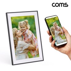 YO039 Coms 스마트 디지털 액자 32GB / 동영상 사진 앨범 / 터치패널 / 와이파이 / 시계 날씨 음악재생 가전디지털/카메라 반품 최저가 65,390원