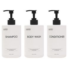 캐디디자인 오코리븐 리필용 디스펜서 공병 500ml x 3p + 스티커 세트 CDDW02, 1세트, 화이트(공병) 뷰티/뷰티소품 반품 최저가 7,650원