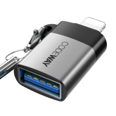 코드웨이 USB A otg 변환젠더 C타입, OTG-A-to-8pin, 1개 가전디지털/PC부품 반품 최저가 3,900원 로켓배송