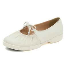 지쎄 여성용 제이슈 수제 천연양가죽 라프 셔링 리본 컴포트화 3cm 패션의류/잡화/여성패션 반품 최저가 61,060원