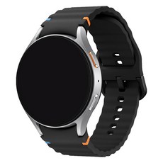 스페이스쉴드 갤럭시워치 호환 날개형 스트릿 엣지 실리콘 스트랩 20mm, 블랙, 1개 가전디지털/스마트워치/밴드 반품 최저가 6,580원
