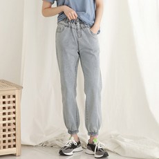 앤드스타일 여성용 워싱 여름데님 밴딩 조거 청바지 264460 패션의류/잡화/여성패션 반품 최저가 14,630원