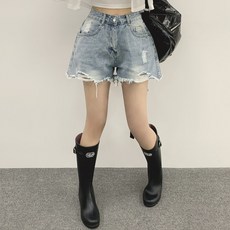 위드후이린 여성용 숏 포인트 찢청 데님 반바지 패션의류/잡화/여성패션 반품 최저가 19,900원