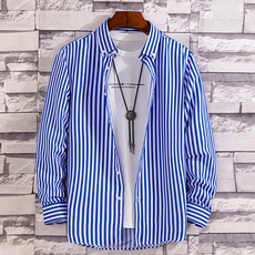 남성용 DM 심플 데일리 스트라이프 셔츠 패션의류/잡화/남성패션 반품 최저가 21,900원