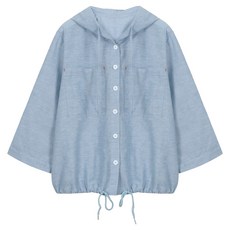 에이비에프지 여성용 투포켓 스트링 후드 린넨 블라우스 AFZ2MB51 패션의류/잡화/여성패션 반품 최저가 26,460원