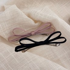 비비뮤아 여성스러운 반묶음 슬림 리본핀 HR1497 패션의류/잡화/여성패션 반품 최저가 7,050원