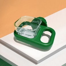 랜보어 앵무새 모이통 급식기 FREE(8.4 x 7 x 4 cm), 그린, 1개 반려동물용품/소동물/가축용품 반품 최저가 5,800원