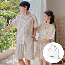 어나더디 커플용 반팔 시원에어 파자마 + 선물패키지 세트 패션의류/잡화/속옷/잠옷 반품 최저가 17,220원