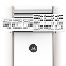 여신 무타공 상하좌우 조절가능 업소용 스탠드 에어컨 바람막이 20 x 67 cm, 1개 가전디지털/계절가전 반품 최저가 13,750원