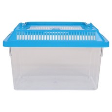 아트조이 사각 채집통 블루 소형, 1개 반려동물용품/소동물/가축용품 반품 최저가 3,580원