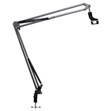 모바흐 접이식 관절형 탁상용 마이크 스탠드, 블랙, 1개, MS-50 가전디지털/음향기기 반품 최저가 5,880원