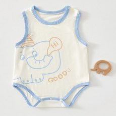 베베니즈 동물친구들 민소매 통기성 바디수트 패션의류/잡화/유아동패션 반품 최저가 5,320원