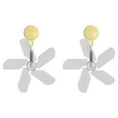 마샤투 에어컨 바람개비 순환팬 옐로우, 2개 가전디지털/계절가전 반품 최저가 7,210원