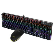 지클릭커 게이밍 키보드 적축 + 마우스 세트, BLACK, GMK-510X SPECIAL, 일반형 가전디지털/키보드/마우스 반품 최저가 25,820원