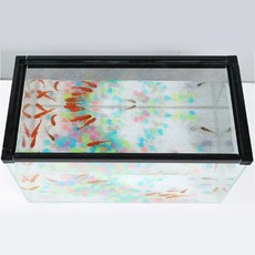 미미네아쿠아 슬라이드용 유리뚜껑 어항 거치대 세트 12T용, 1세트 반려동물용품/관상어 용품 반품 최저가 6,520원