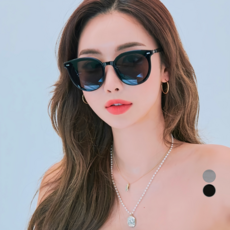 멜라크메 남녀공용 편광 오버사이즈 라운드 캣츠 선글라스 63 테이아 63 + 케이스 패션의류/잡화/남성패션 반품 최저가 9,970원