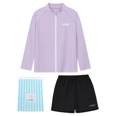 에스티홀리데이 아동용 집업 래쉬가드 상의 + 보드숏 + 비치백 세트 C255-01 패션의류/잡화/유아동패션 반품 최저가 36,300원