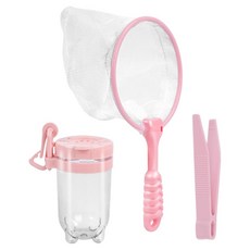 썸즈마인 곤충관찰 곤충채집통 핑크 3종 세트, 1세트 반려동물용품/소동물/가축용품 반품 최저가 3,010원