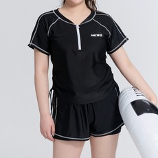 코코드림 여자 청소년 통통 반집업 반팔 + 반바지 수영복 세트 2534 스포츠/레저/수영/수상스포츠 반품 최저가 16,440원